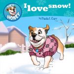 Cartoon-buldog-in-snow